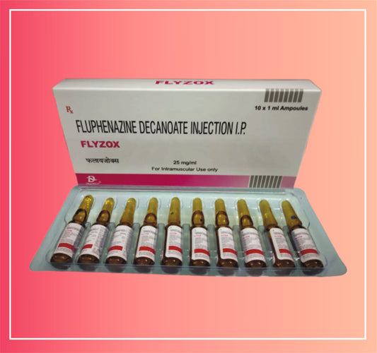 Fluphenazine Decanoate 25Mg / 1Ml {Rate of 1 ml Inj}  by Dellwich