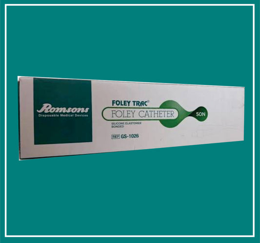 FOLEY TRAC (18) (Foley Urinary Catheter) by Romson