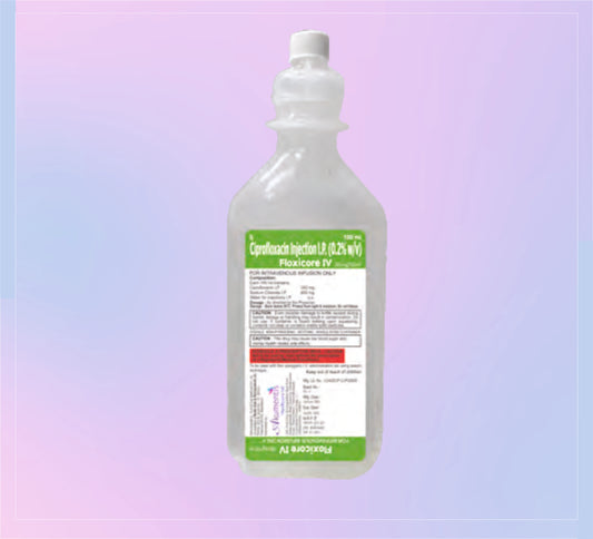 Floxicore Iv 100Ml 100 ml Ciprofloxacin 200 Mg + Sodium Chloride 900 Mg   by Akumentis