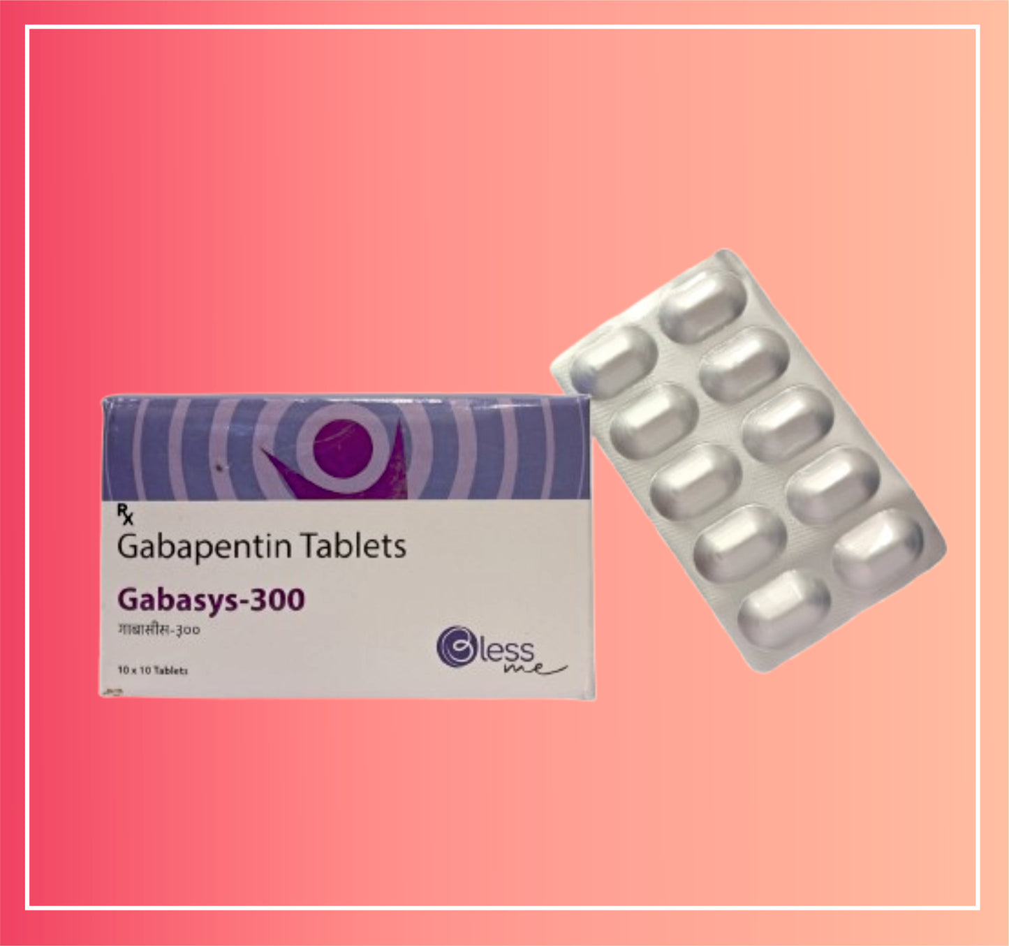Gabapentin 300 {Rate of 10 Tab} by Dellwich