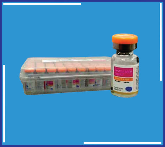 Gentahit 2Ml Inj ( Gentamicin Sulphate Ip 80Mg, Methlparaben Ip 0.18%W/V, Propylparaben Ip. 0.02% W/V ) pack 2mlx96 by Kemsyn