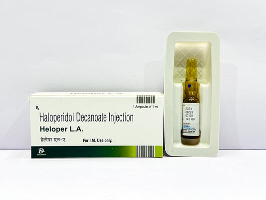 Haloperidol Decanoate 50Mg / 1Ml {Rate of 1 ml Inj} by Dellwich