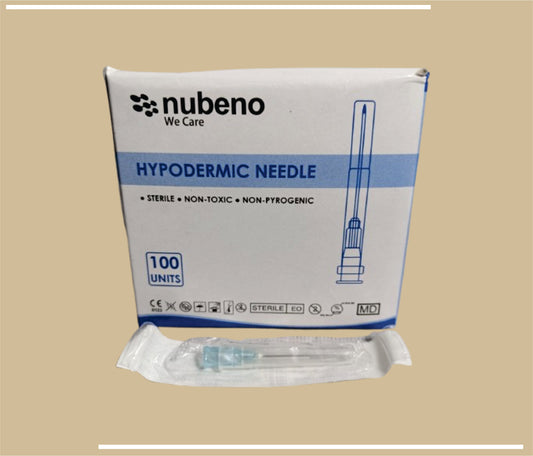 HYPODERMIC NEEDLE (23G) SOFT BLISTER by Nubeno