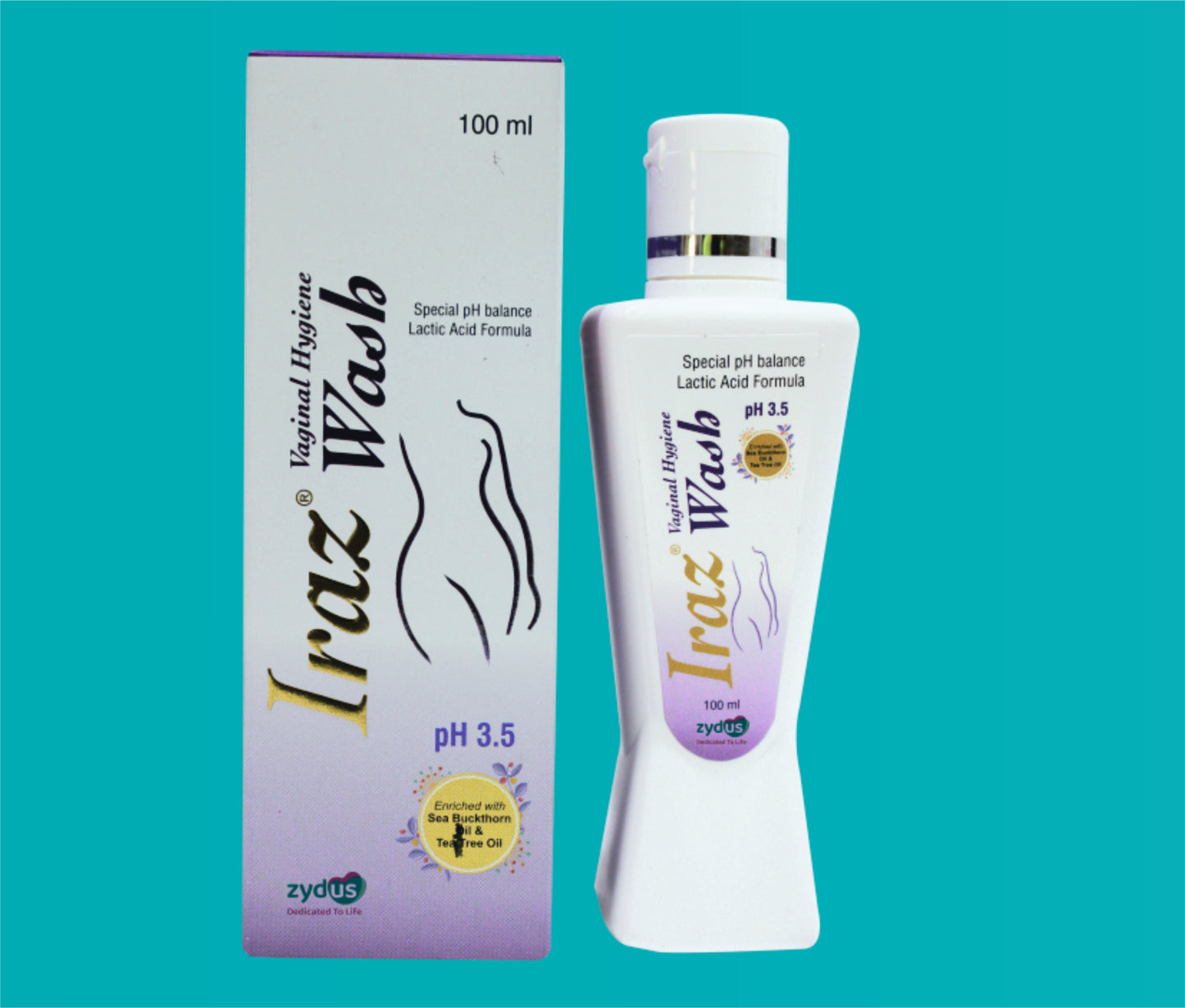 IRAZ VAGINAL HYGIENE  WASH   100ml   ( Lactic Acid 1.2 % w/v ) by Zydus