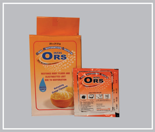 ORS INTAS 21.8GM (ORANGE) (ORS) by Intas