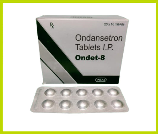 Ondet-8 10 Tab Ondansetron 8 mg by Intas