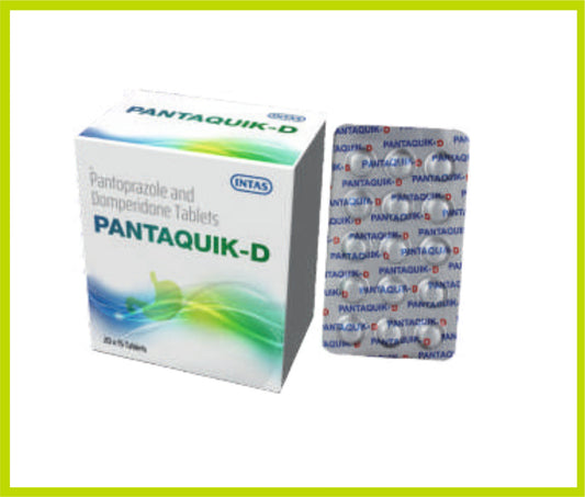 Pantotas D 10T Pantoprazole 40 mg + Domperidone 10 mg by Intas