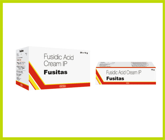 Fusitas 10 Gm (Combo) Fusidic Acid 2% by Intas