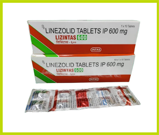 Lizintas- 600 (10T) Linezolid 600 mg by Intas