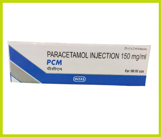 Pcm Inj. 2Ml Paracetamol 150 mg by Intas