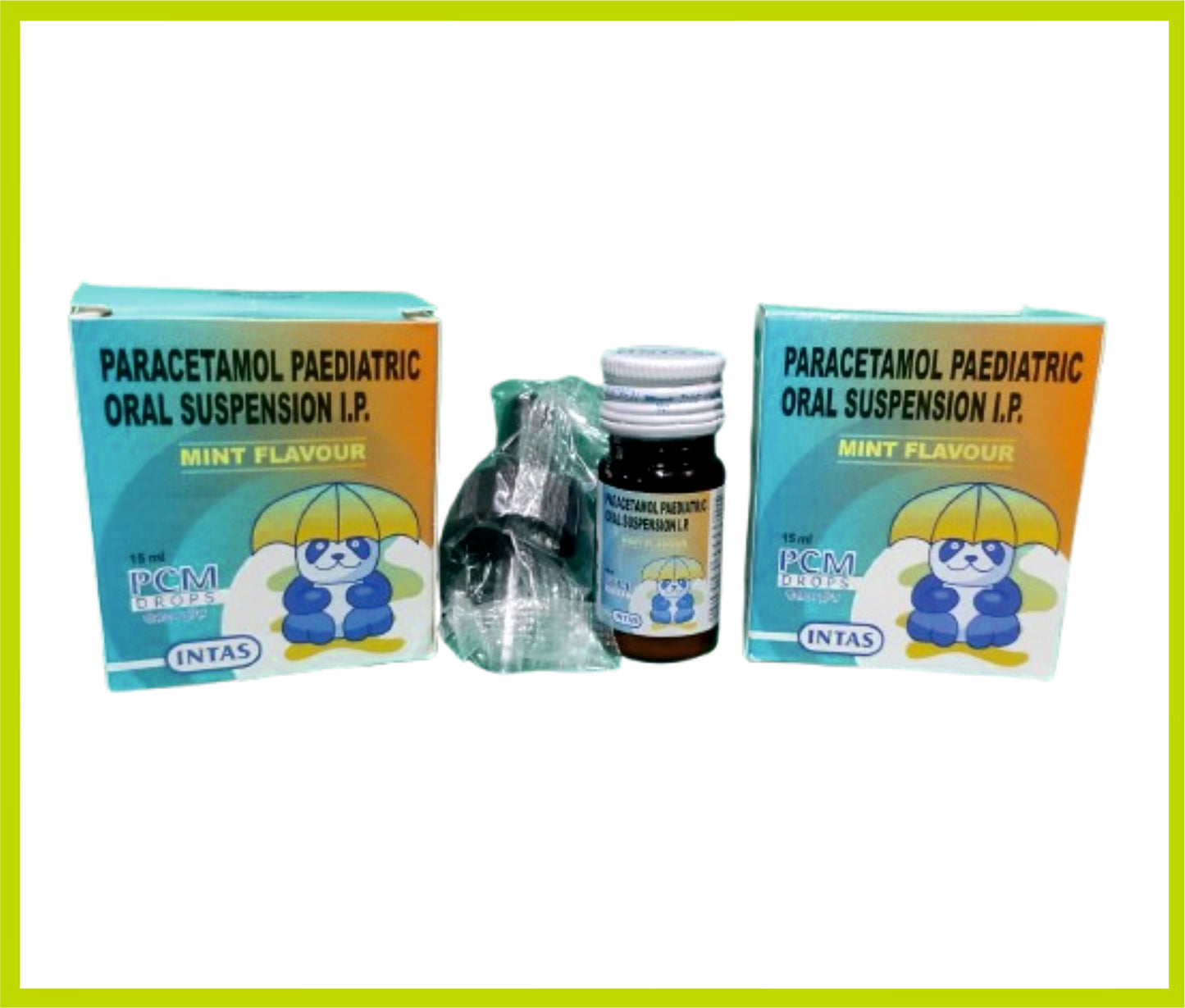 Pcm Drops 15Ml Paracetamol 100 mg by Intas