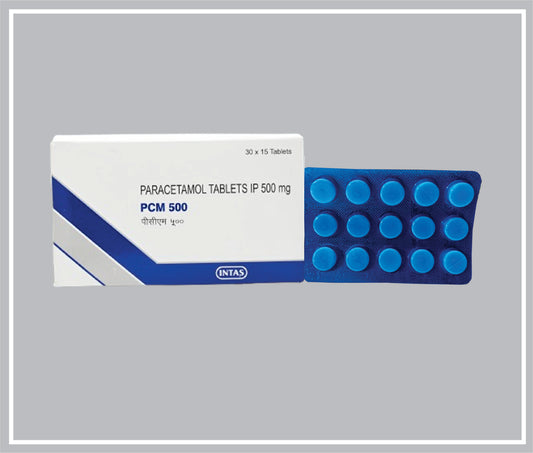 PCM 15 TAB (Paracetamol 500 mg) by Intas