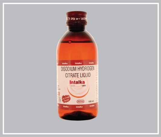 INTALKA LIQUID (Disodium Hydrogen Citrate 1.4 g) by Intas