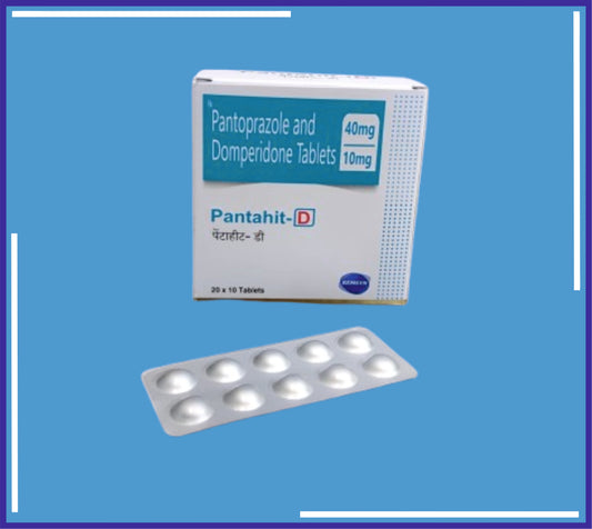 PANTAHIT-D TAB (ALU-ALU) 20X10 (Pentaprazole 40Mg + Domeperidone 10Mg)by Kemsyn