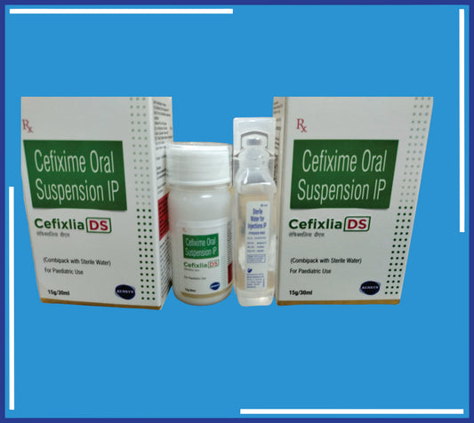 Cefixlia-50 Oral Suspension (Glass Bottle) (30ml) Cefixime 50Mg  by Kemsyn