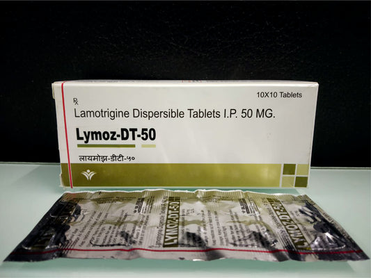 Lamotrigine 50 {Rate of 10 Tab} by Dellwich