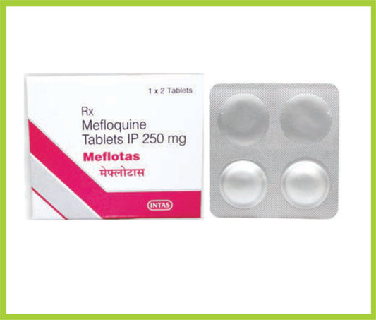 MEFLOTAS TAB 2 TAB (D) (71) ( Mefloquin 250mg ) by Intas