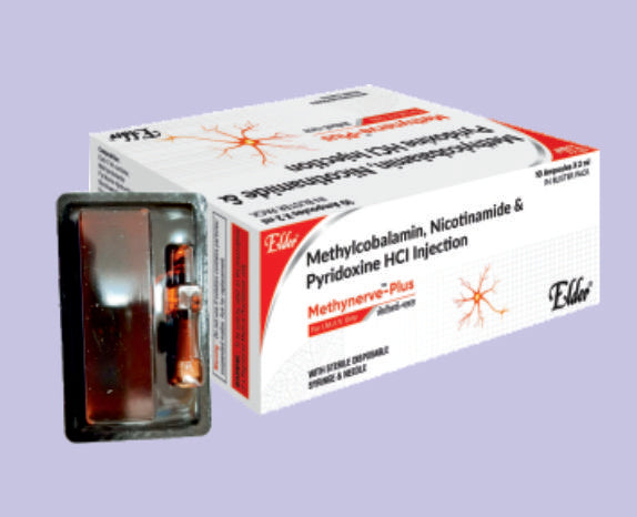 METHYNERVE PLUS  INJ (DISPO) 1X2ML ( Methycobalamin 1500Mcg, Pyridoxine HCl 100Mg, Nicotinamide 100Mg, Benzyl Alcohol. ) by Elder