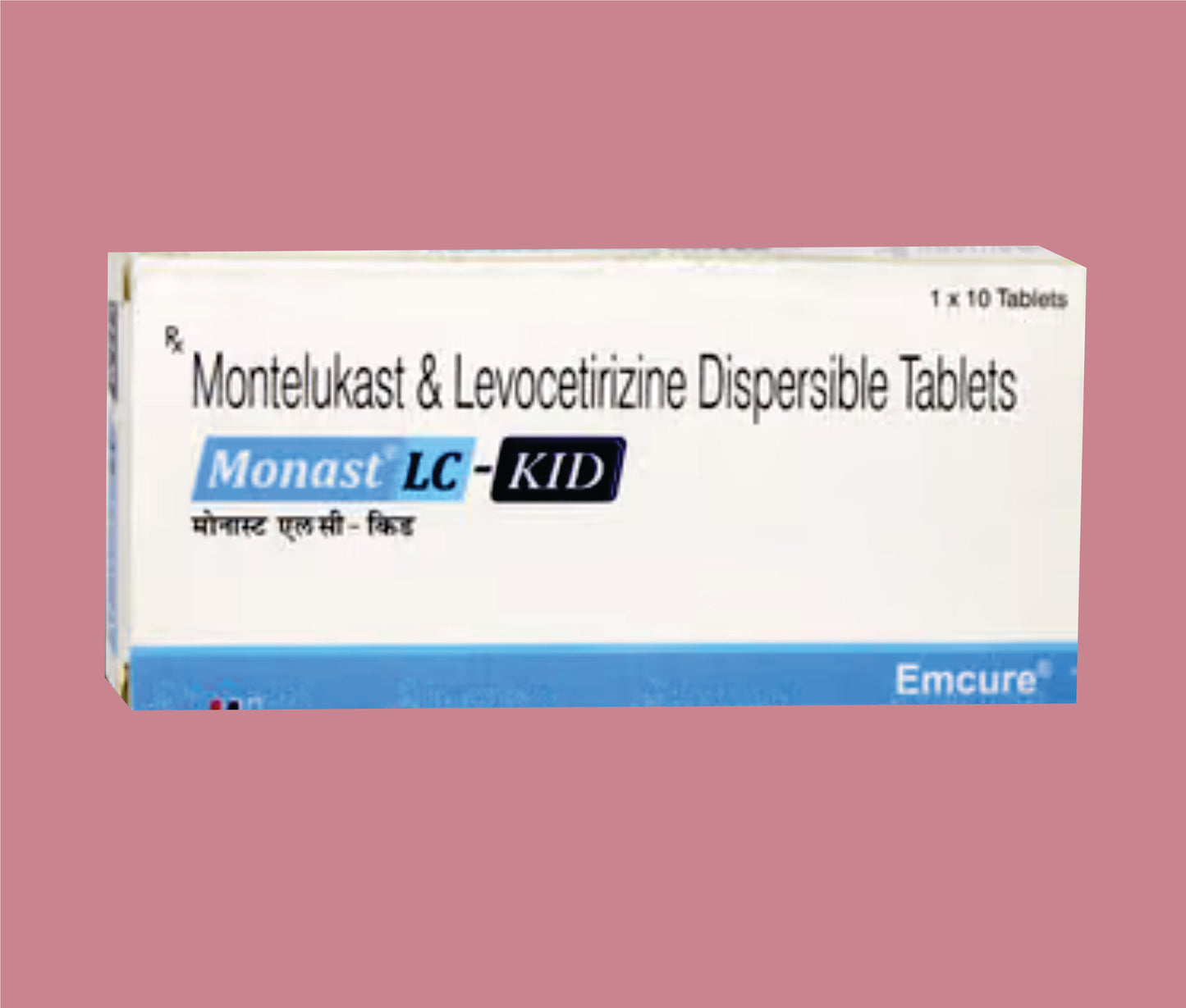 Monast LC-KID Tablet (1 × 10) Montelukast + Levocetirizine by Emcure