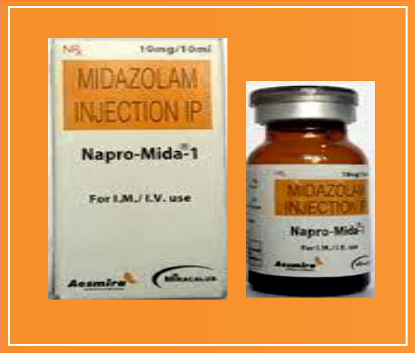 Napro-Mida-1  ( Midazolam (10Mg) ) by Naprod
