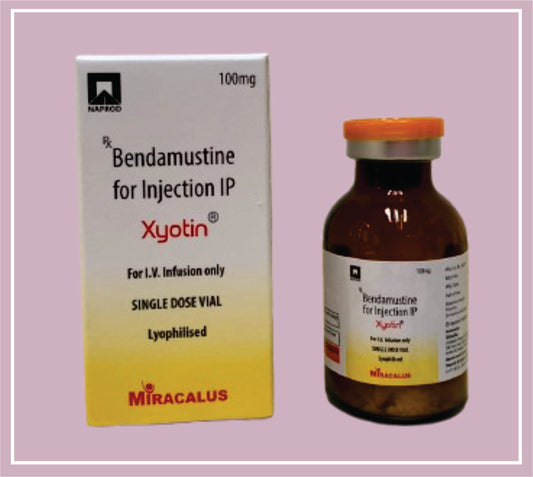 Xlyotin (BENDAMUSTINE 100 mg) by Naprod
