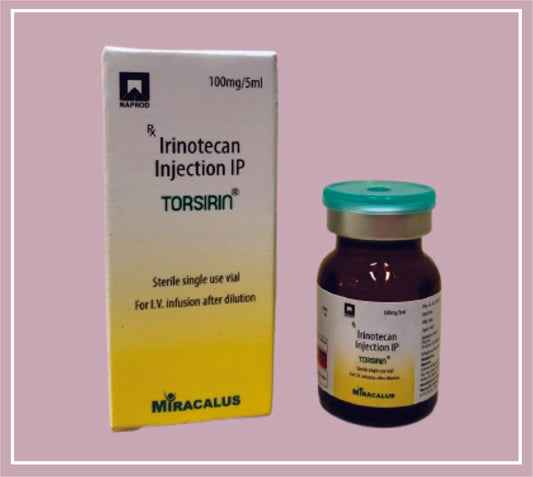 Torsirin (IRINOTECAN 100 mg / 5 ml) by Naprod