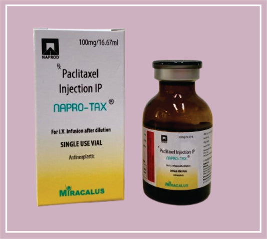 Napro-Tax (PACLITAXEL 100 mg / 16.7 ml) by Naprod