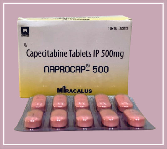 Naprocap-500 (CAPECITABINE 500 mg Tab) by Naprod