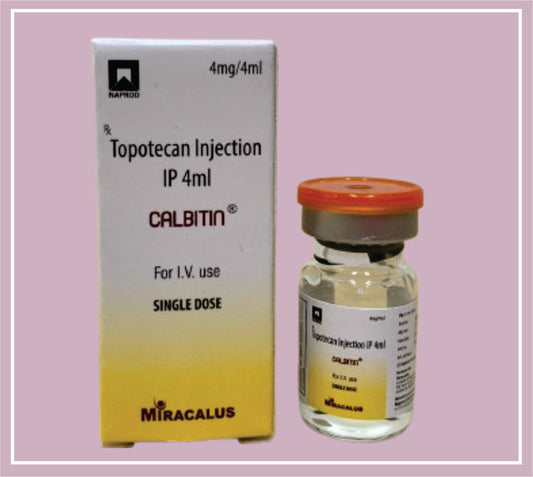 Calbitin (TOPOTECAN 4 mg / 4 ml) by Naprod