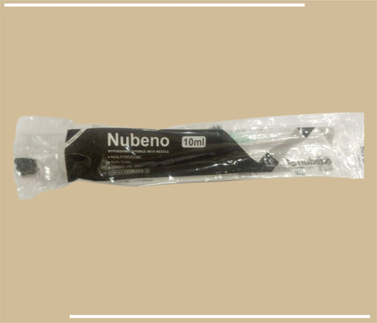 NUBENO SYRINGE 10 ML (21G/22/23/24 G*1") RIBBON PACK by Nubeno