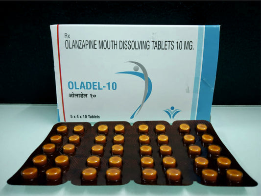 Olanzapine 10 (Md) {Rate of 10 Tab} by Dellwich