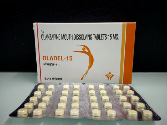 Olanzapine 15 (Md) {Rate of 10 Tab} by Dellwich