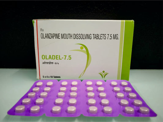 Olanzapine 7.5 (Md) {Rate of 10 Tab} by Dellwich