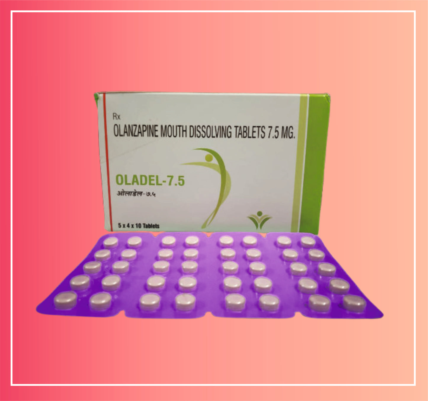 Olanzapine 7.5 (Md) {Rate of 10 Tab} by Dellwich