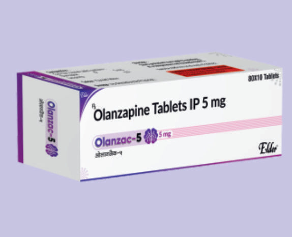OLANZAC 5 TABS 10'S ( Olanzapin 5mg ) by Elder