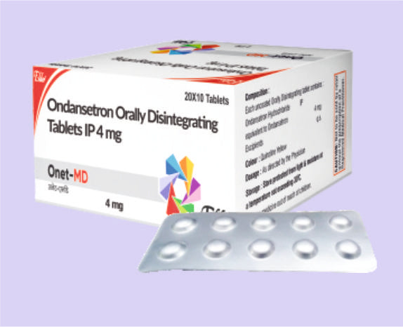 ONET MD TABS (4MG) 10'S ( Ondansetron Hcl 4 mg ) by Elder