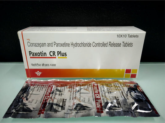 Paroxetine Hcl 12.5 (Er), Clonazepam 0.5  {Rate of 10 Tab} by Dellwich