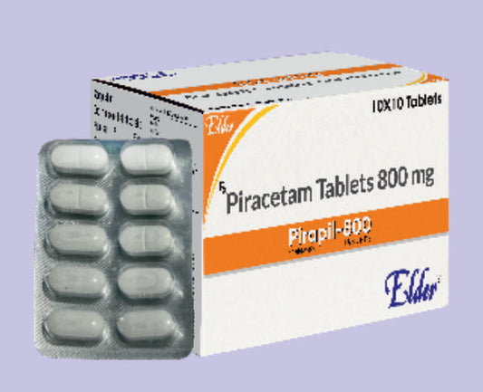 PIRAPIL 800 TABS 10'S ( Piracetam IP 800 MG
 ) by Elder