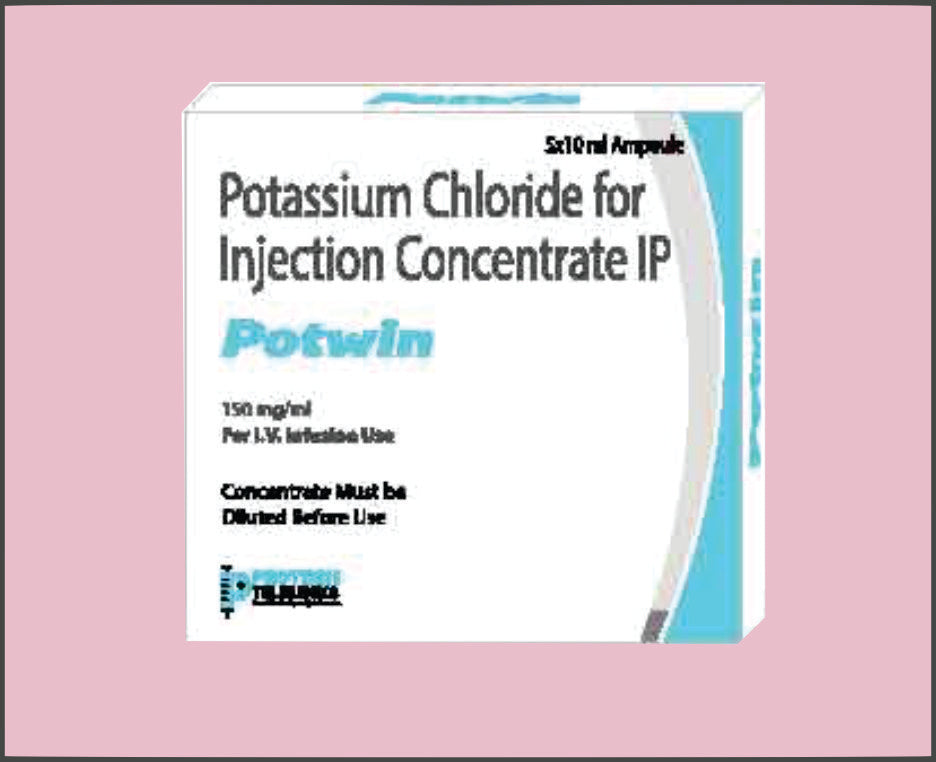 POTWIN-10ML (10 ML) POTASSIUM CHLORIDE 150 MG/ML by Protech