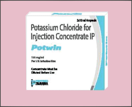 Potwin-10Ml (10 Ml) Potassium Chloride 150 Mg/Ml By Protech