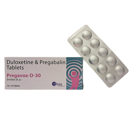 Pregabaline 75, Duloxetine Hcl 30  {Rate of 10 Tab} by Dellwich