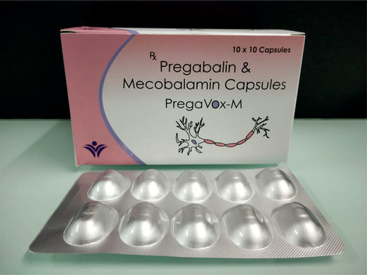Pregabaline 75, Methylcobalamin 750 Mcg {Rate of 10 Cap} by Dellwich