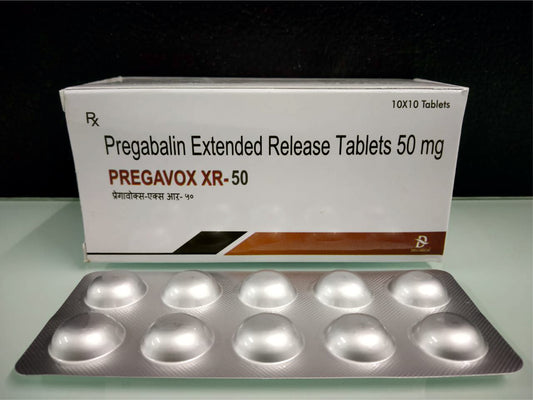 Pregabaline 50 (Sr) {Rate of 10 Tab} by Dellwich