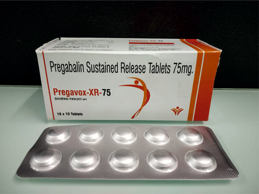 Pregabaline 75 (Sr) {Rate of 10 Tab} by Dellwich
