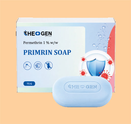 PRIMRIN SOAP (75G) Permethrin 1 % w/w by Theon