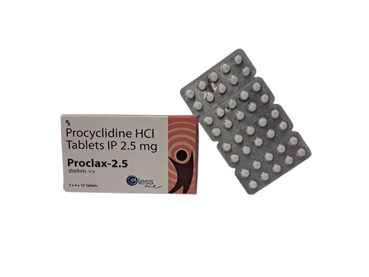 Procyclidine Hcl 2.5 {Rate of 10 Tab} by Dellwich