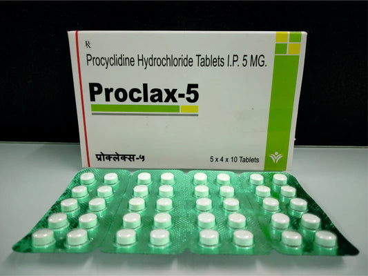 Procyclidine Hcl 5 {Rate of 10 Tab} by Dellwich