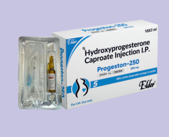 PROGESTON 250  INJ 2ML ( Hydroxyprogestrone Caproate 250mg ) by Elder