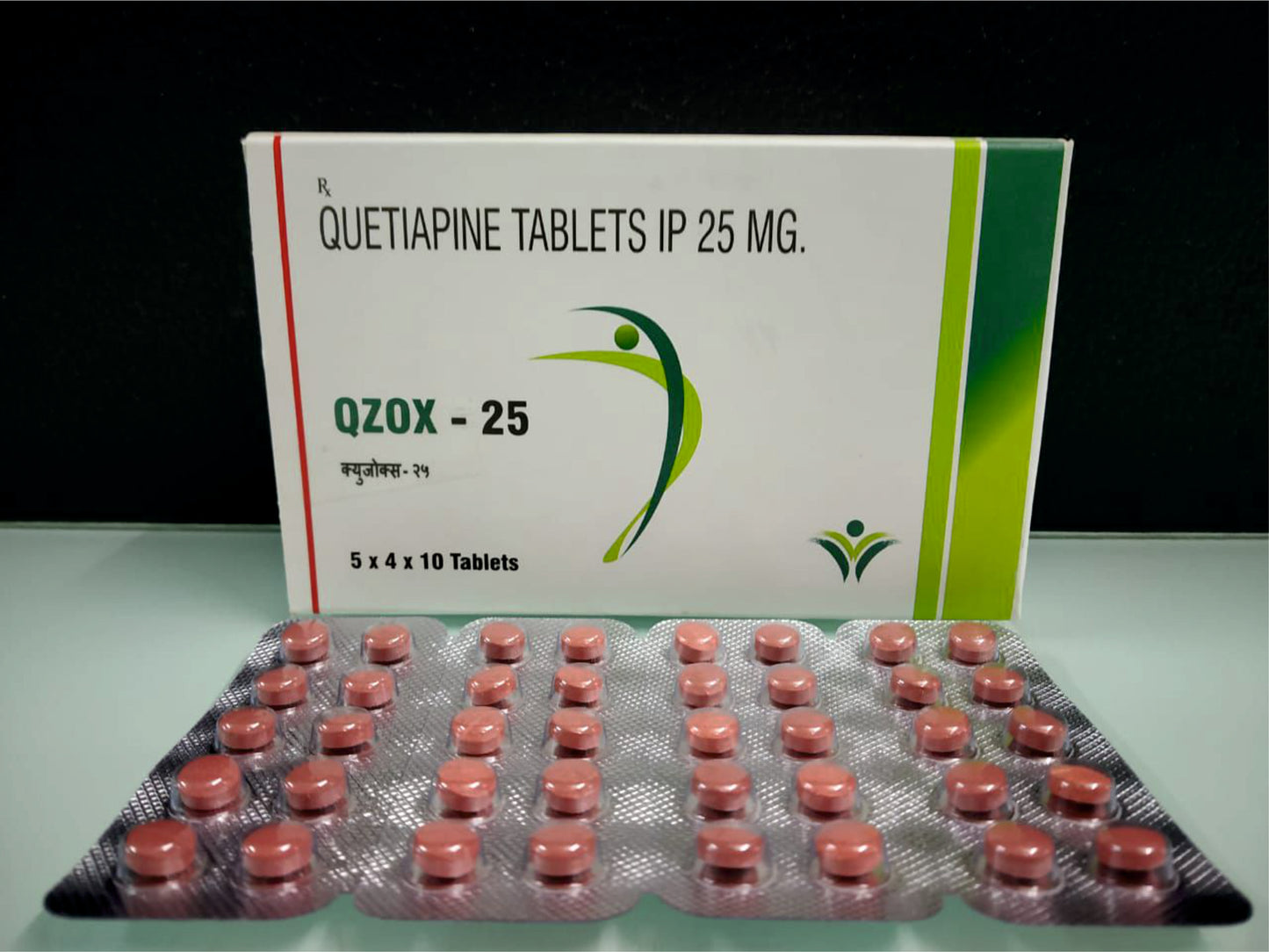 Quetiapine Fumarate 25  {Rate of 10 Tab} by Dellwich