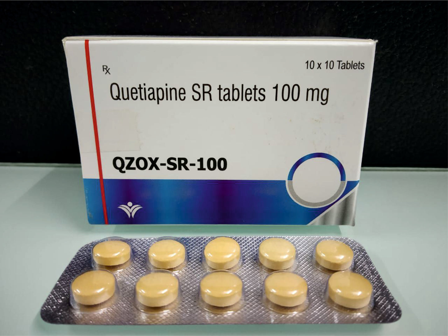 Quetiapine Fumarate 100 (Pr)  {Rate of 10 Tab} by Dellwich